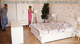 milf bends over for close-up muff diving and blowjob