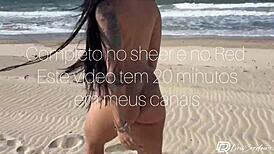 Gostosa Safada Meets Guy on Beach for Bareback Outdoor Sex Amateur Video