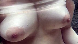 Hot Babe's Nipples Teased to Orgasm in Steamy Spa Sex!