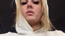 Sapatona gets wild at gym with see-through shirt display