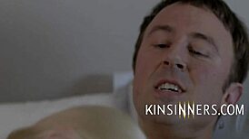 Blonde In-Law Betrays Husband with Big Natural Tits