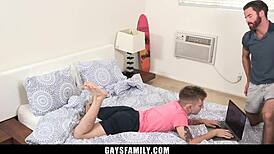 Do you want to help me finish my homework, stepdaddy?