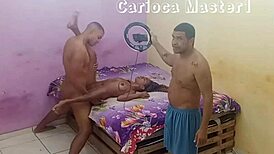 Brazilian Crossdresser Nicoli Fox Gets Deep Anal with Leo Ogro