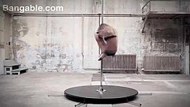 girls doing striptease dancing nude as teen models 😍