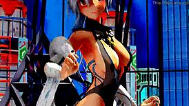 i'm watching this cute anime whore dance naked... so hot