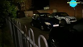 cracky showing off in her natural spot