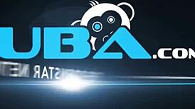 hot blonde bombshell britney amber plays with toy