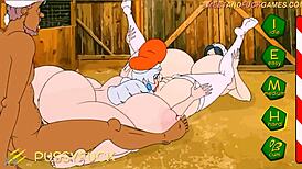 she handles that monster cock with her big tits in this wild scene