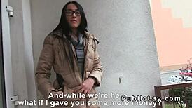 Euro Babe Banged Public POV