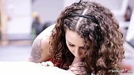 Mara Martinez Surprised Stranger Fucks Her At German Gym