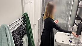 Omg I Didn't Know Arab Girls Do That I Caught a Muslim Arab Girl in Hijab Masturbating in the Shower