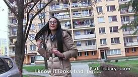 Euro Babe Banged Public POV