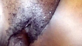 Quicky Woman Spreads Wet Pussy on Bed for Brunette Action