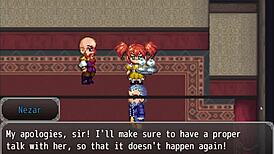 Damn! Henteria Chronicles 3 Part 11 Eng Game Shows Pixel Art Cheating and Blowjob!