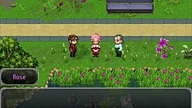 Damn! Henteria Chronicles 3 Part 11 Eng Game Shows Pixel Art Cheating and Blowjob!