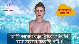 helping my friend's wife get pregnant in this bangladeshi story, part 1