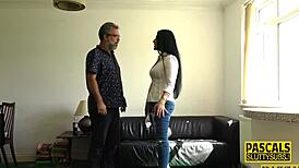 Real Busty Cougar Takes a Deep Throat Pounding in Hardcore Amateur Action