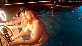 Hot tub threesome with Jasper Nyx and Remy Woods is steamy! 🔥