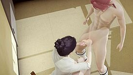 Hentai uncensored shoko engages in hardsex in library