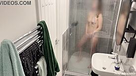 Omg I Didn't Know Arab Girls Do That I Caught a Muslim Arab Girl in Hijab Masturbating in the Shower