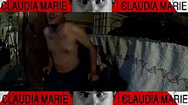 I watch la gorda and her gay friend get horny in parents' house before getting caught