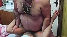 Novinha With Tight Pussy Lets Old Man Thrust Deep