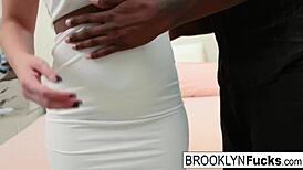 Busty Bombshell Brooklyn Takes On Massive BBC