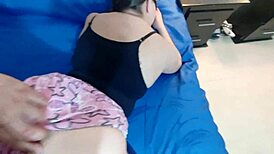 i caught my employee stealing now she works naked and gets fucked bareback