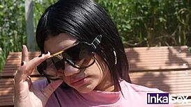 colombian teen hates cum but swallows it anyway 😖