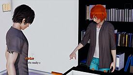 My real desire explodes in erotic anime hentai cartoon!