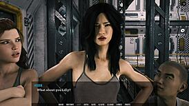 H动漫里内射了她！