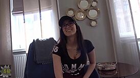 i filmed raw creampie with slim 18 year old with natural fluffy big tits and cute face - darsia 1