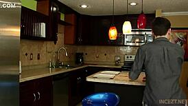 Son Engages in a Hardcore Game with Step Mom for Intense Action