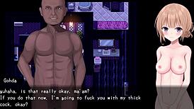 Watch Meg Fall In Hentai Game!