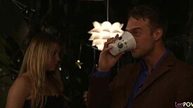 barely legal woman licks at birthday party