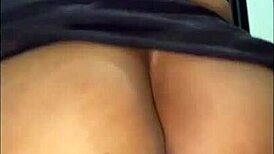 Mother's Friend Teases With Thongs And Big Ass.