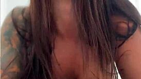 Incredible Anal Fucking With Huge Creampie Portions From Her Asshole, Close-Up On Legs And Pussy.