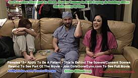 new hooters girl blaire celeste made to undergo humiliating physical examination by dr stacy shepard before she can sling wings girlsgonegyno com