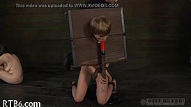 In a hidden dungeon, they explored raw sadomasochism acts with intense control. Free videos captured every moment of their dark play.