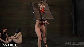 In a hidden dungeon, they explored raw sadomasochism acts with intense control. Free videos captured every moment of their dark play.