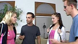 young groupsex party with wild blowjob action tonight