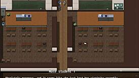 My girlfriend boldly shows big tits outdoors while pervert neighbor snaps photos in public anime hentai fetish scene part 7