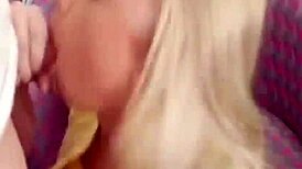 pounding the blonde slut with raw vigor in vintage style. man, she loved every second!