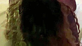 Ebony pornstar takes it nice and slow with her real ass.