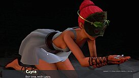 Can you handle this sexy asian babe's big tits in the game?