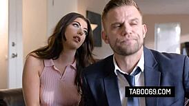 Hot British teen coed Gal Ritchie gets roughly fucked by vice principal