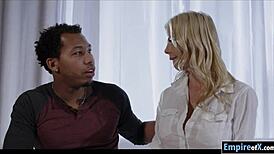 College Teacher Alexis Fawx Drilled by Huge BBC in Class