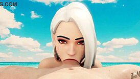 守望先锋女孩索姆布拉 Mercy Brigitte等PMV