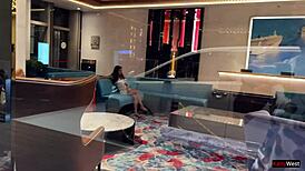 Russian Girls Ride and Bend Over for Cash Abroad