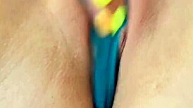 getting aroused in panties while home alone after college fingering myself